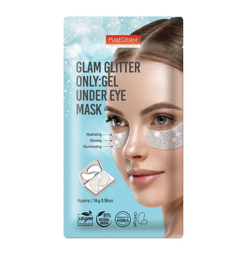 Purederm - Glam Glitter Gel Under Eye Mask (Original)