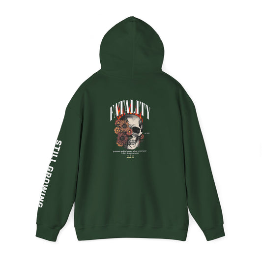 Vintage Palm Tree Skull Hoodie | California Beach Streetwear Pullover