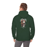Vintage Palm Tree Skull Hoodie | California Beach Streetwear Pullover