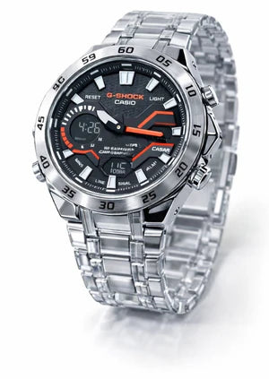 Elegant stainless steel watch for men