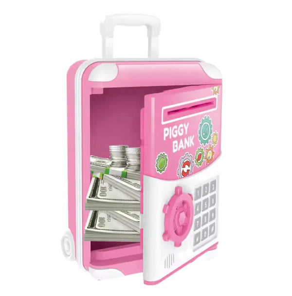 Trolley Case Electronic Piggy Bank