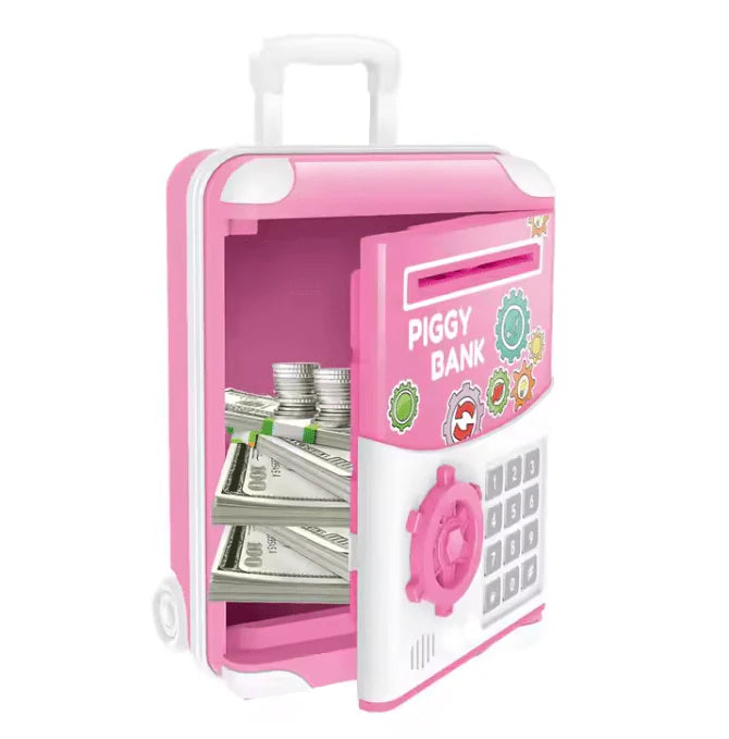 Trolley Case Electronic Piggy Bank
