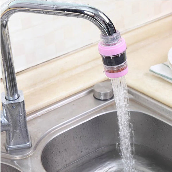 Wheat Rice Stone Magnetized Kitchen Tap Water Filter Bathroom Filter Water Purifier