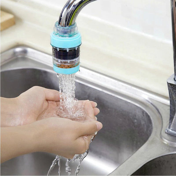 Wheat Rice Stone Magnetized Kitchen Tap Water Filter Bathroom Filter Water Purifier