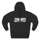 John Wick Minimalist Hoodie | "Yeah I'm Thinking I'm Back" Movie Quote